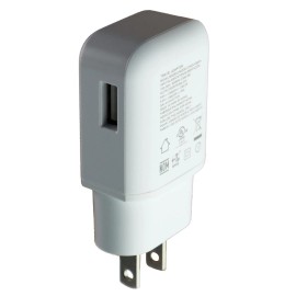 Universal LG (9V/1.8A) Fast Charge Wall Charger Single USB Adapter - White (MCS-H06WA)