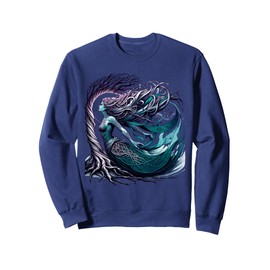 Pagan Elder Tree Paganism Yin Yang Witch Tree of Magic Sweatshirt
