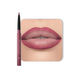 QIDSTERS Gel Lip Liner Pencil for Women, Light Purple Matte Long Lasting Lip Liner Lipstick 24 Hour, High Pigmented Lips Makeup Retractable Liners Waterproof Smudge Proof, Vegan & Cruelty-Free 03
