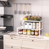 Zilvando Heavy-Duty Adjustable Metal Shelf Organizer - Expandable & Stackable