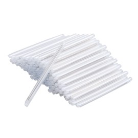 Duogalia 300 Pack Fiber Splice Sleeves (3.2mm Dia x 60mm Length) Clear Heat Shrink Tubing Wire Connectors Kit Heat Shrink Tubing Clear Cable Sleeves Heat Shrink Tubing Kit