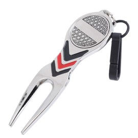 Restokki Golf Divot Repair Tool Portable Multipurpose Aluminum Alloy Divot Tool Lightweight for Golf Enthusiast Accessories