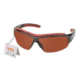 Elvex RSG301 Impact Safety Eyewear Series, Black Frame/Blue Blocker Lens