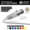 InstallerParts (2 Pack Ethernet Cable CAT7 Cable Shielded (SSTP) Booted