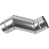 Repa Market 4" Inch Round Metal Duct Offset - Dryer