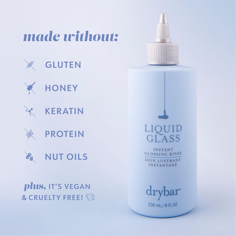 Drybar Liquid Glass Instant Glossing Rinse | 10-Second Shine-Boosting Hair