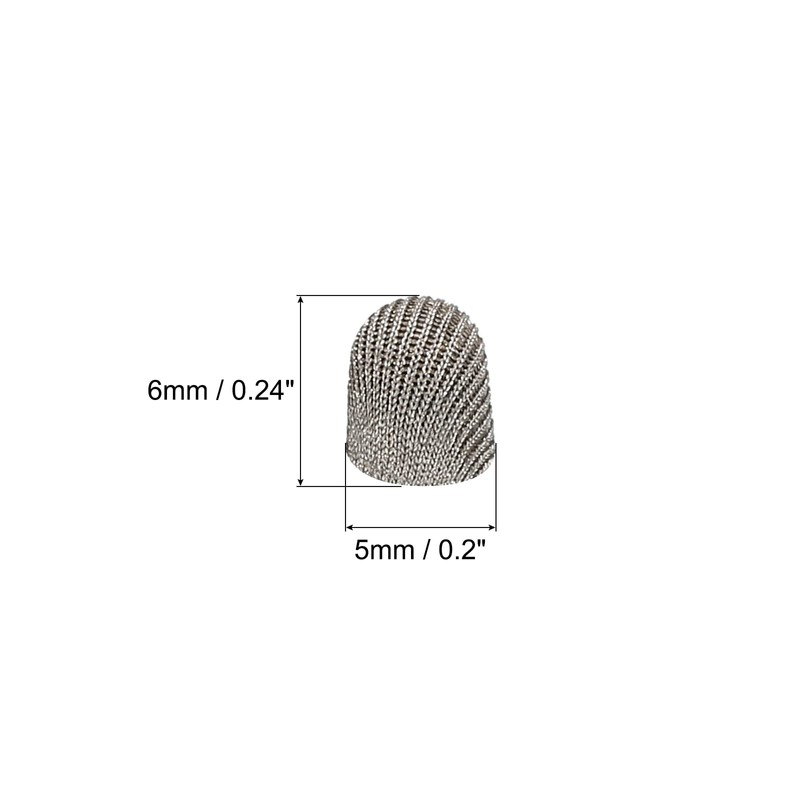MECCANIXITY 12pcs 5mm Stylus Pen Fine Tips Conductive Fiber Capacitive