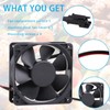 Wllead 9904190040 Replacement Fan Kit Compatible with Masterbuilt Gravity Series