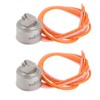 Be In Your Mind 2-Piece Defrost Thermostat Limit Switch Compatible