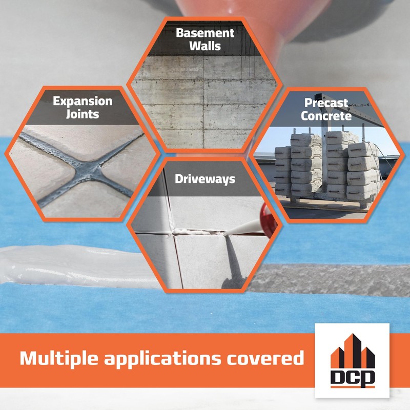 DCP Donseal PU440 Polyurethane Sealant for Concrete, Sidewalk 1 Pack