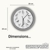 Wall Clock STARLYF Birdsong Clock, Original, With 12 native songbirds,