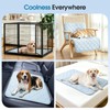 Buvlnee Dog Cooling Mat 2.0, 41x28in Portable Pet Cooling Mat