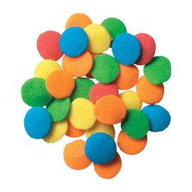 DecoPac Quins, Bright Sequins, 3 Pound,Yellow,Orange,Blue,Green,Red