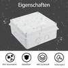 LeMotech Junction Box with Reserved Holes ABS Plastic Electrical Box