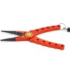 Aluminum Fishing Pliers with Coiled Lanyard & Sheath, Multifunctional Split