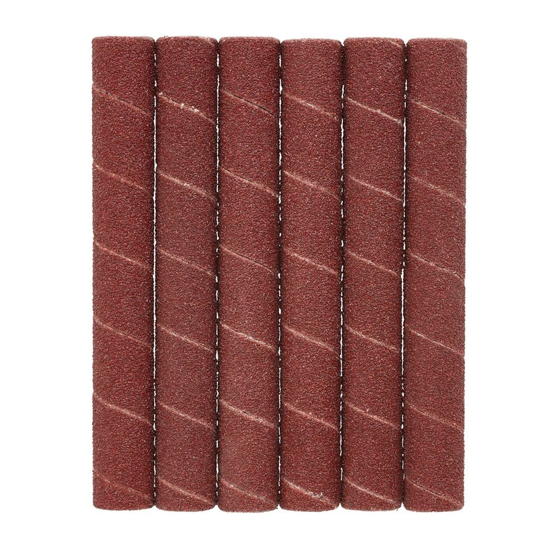 Draper 08364 Aluminium Oxide Sanding Sleeves, 12.7 x 115mm, 80