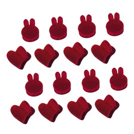 Kisangel 16pcs Mini Hair Clips Heart Clips for Women Girls Non- Hair Accessories for Various Hairstyles Portable Lightweight Design for Quick Styling