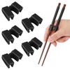 5 Pieces Reusable Chopsticks Helpers Training Chopstick Hinges Connector Easy