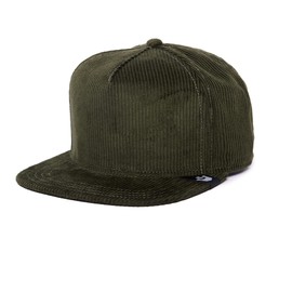 Goorin Bros. The Farm Nudes Collection Unisex Blank Adjustable Caps, GB201-Corduroy (Forest Green), One Size