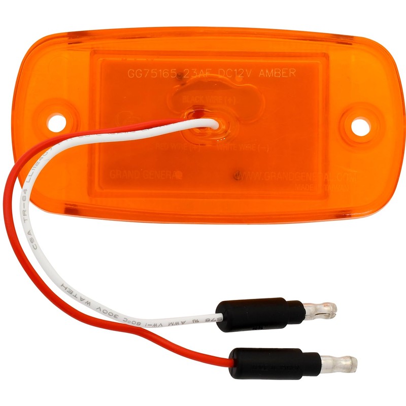 GG Grand General 75165 Rectangular Amber/Amber Wide Angle 10 SMD