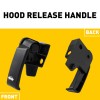 autosparemart Hood Release Handle for 2000-2006 Chevy GMC C/K Truck