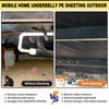 16x50ft Mobile Home Bottom Board PE Fabric Underbelly, Mobile Home