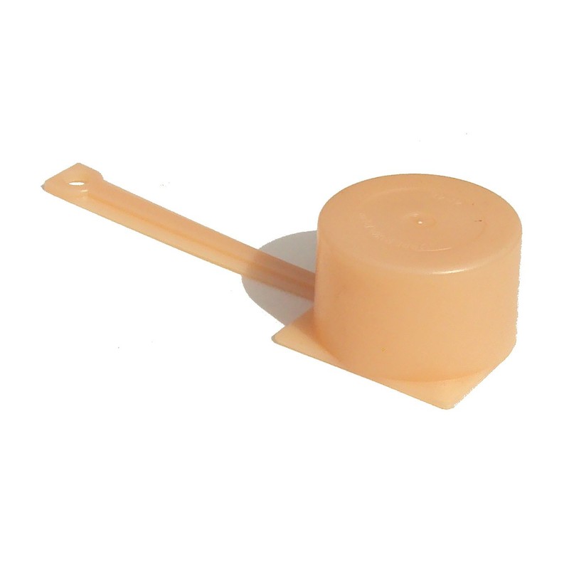 Tupperware Gadget - Coffee Scoop with Level Pastel Peach Color