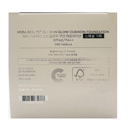 Hera Reflection Skin Glow Cushion Foundation Original + Refill 21N1 Vanilla / 헤라 리플렉션 스킨 글로우 쿠션 파운데이션 본품+리필 21N1 바닐라