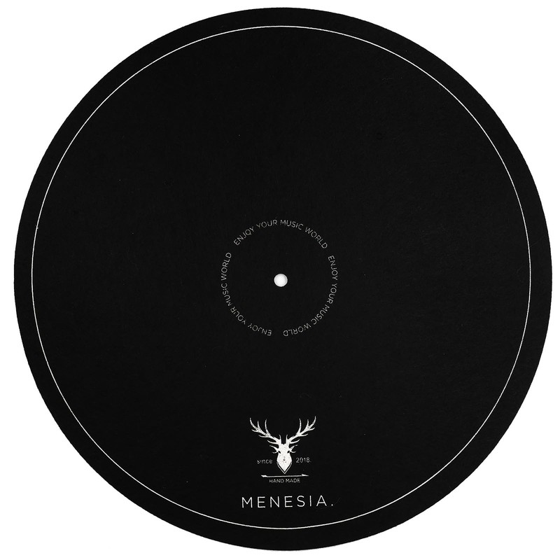 Menesia 12 Inch Turntable Mat, Slipmat for Vinyl LP Record