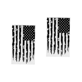 Gatuida 2pcs Truck Sticker American Flag Car Decal Decorative Decal for Vehicles