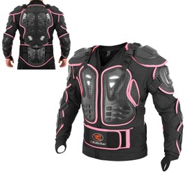 RIDBIKER Motorcycle Protective Jacket Full Body Armor, Chest Spine Protection Dirt Bike Gear for Men Motocross MTB Racing Off-Road