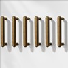 SYZOW 6 Pack 96mm Antique Brass Cabinet Pull Vintage Kitchen