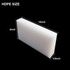 High-Density Polyethylene (HDPE) Plastic Block 1/2" Thick 3" X 12"-