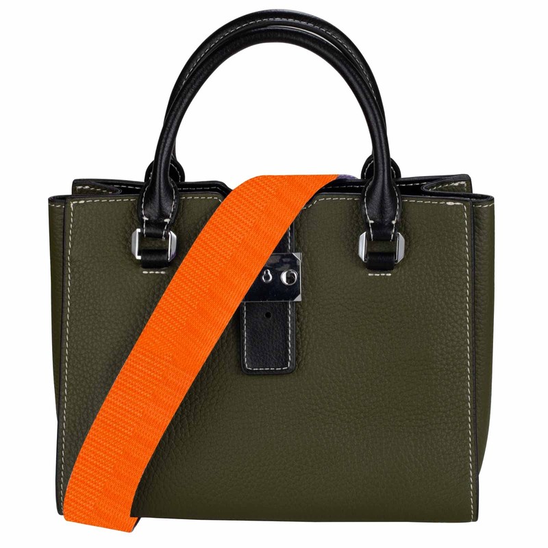 Allzedream Wide Purse Strap Replacement Crossbody Shoulder Bag Adjustable, Fluorescent