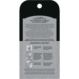 Wilkinson Sword - Maquinilla de afeitar de doble filo para hombre, Navaja + 5 hojas de afeitar