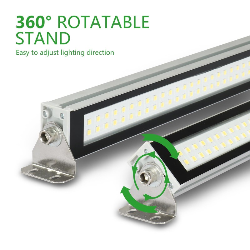 Xapolu Industrial Machine LED Tube Light 12W 1440LM, 17.2In 6500K