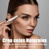AOKUN 3pzs Delineado De Cejas 3d Lápiz DeCejas Con 4