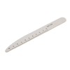 50pcs Washable Reusable Nail File with Scale Professional Home Salon