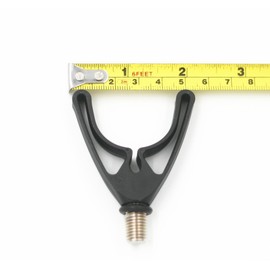 Milepetus Butt Rests Rod Rests for all Fishing Pods,Bank Sticks Carp Fishing Rod Rest U-Head Rod Grips Rest Fishing Rod Holder Carp Fishing Tackle Gripper Rest Thread M3/8