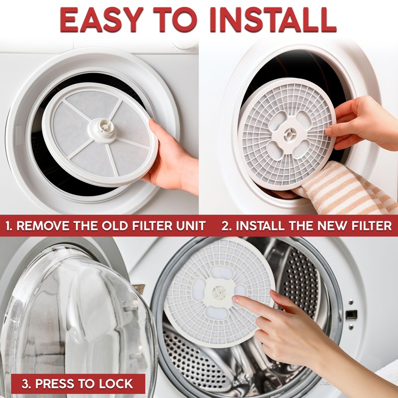 Dryer Lint Filter Compatible with CTT Tumble Clothing Dryer, Include