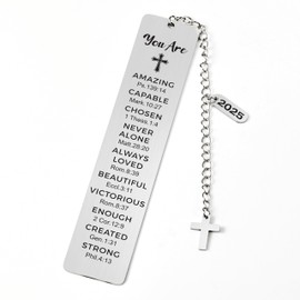 Easter Basket Stuffers for Teens Baptism Gifts for Girl Graduation Gifts for Her First Communion Gift for Girls Confirmation Gifts for Teen Girls Bookmarks for Women Christmas Birthday Gift for Teen