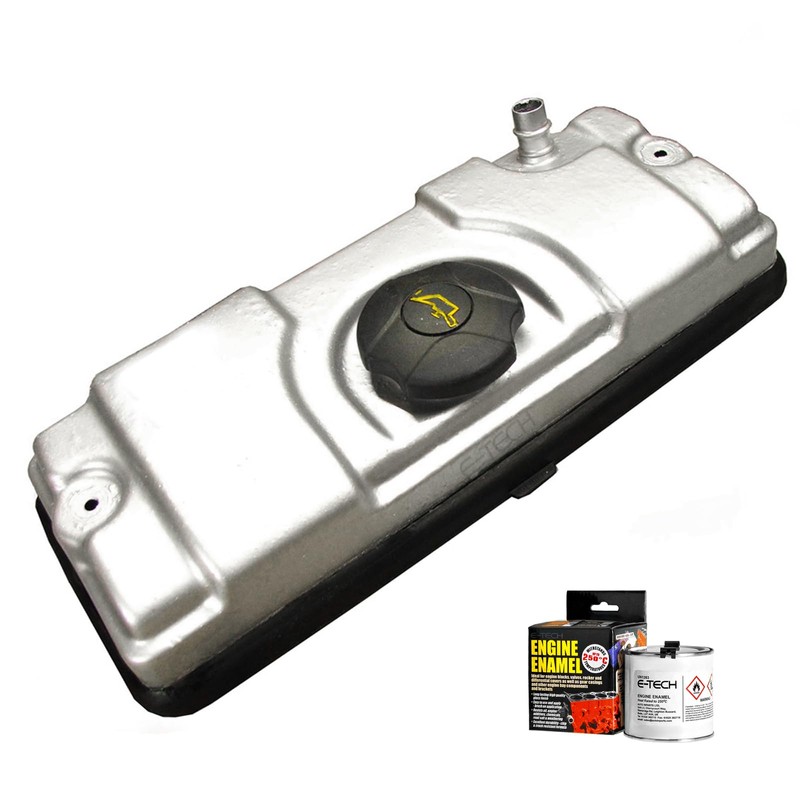 E-TECH Engine Enamel - 250ml Brush-on paint (Silver)