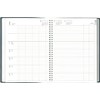 Hakubunkan 2025 B5 Weekly Desk Planner, Monday, Black, No.247 (Begins