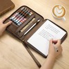 Ringsun A5 Leather Journal Notebook Cover 5 x 8 inch