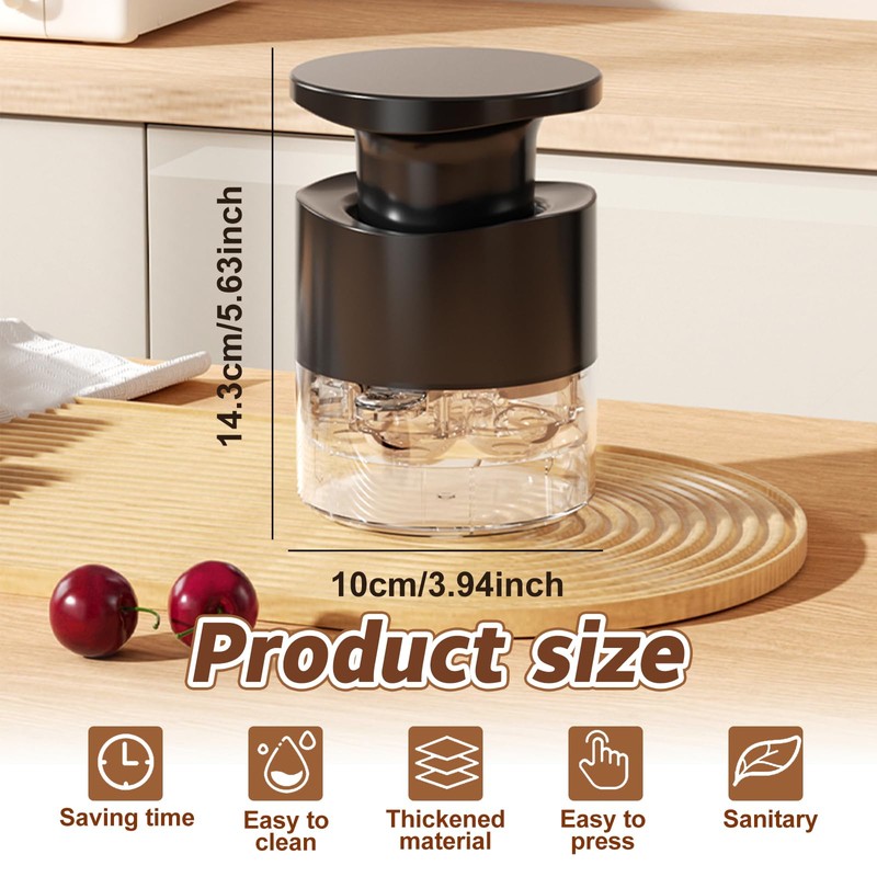 Cherry Pitter - Quick Release Multi Cherries Stoner Pitter 7-in-1,