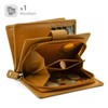 ekavale Ladies Soft Leather Wallet with RFID Protection - Women's