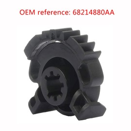 Riloer 2pc AC Heater Blend Door Actuator Gear Replacement Kit 68214880AA Suitable for Je-ep Gra-nd Ch-ero-kee & Do-dge Dur-a-ngo 2011-2017