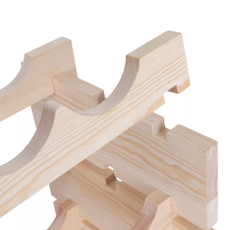 ZENY 96 Bottles Holder Wine Rack Stackable Storage 8 Tier