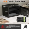 STEELIST 0.8 Cubic Small Safety Box, Fireproof Safe with Fireproof