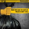 Commander 42 Gallon 2 MIL Black Heavy Duty Trash Bags